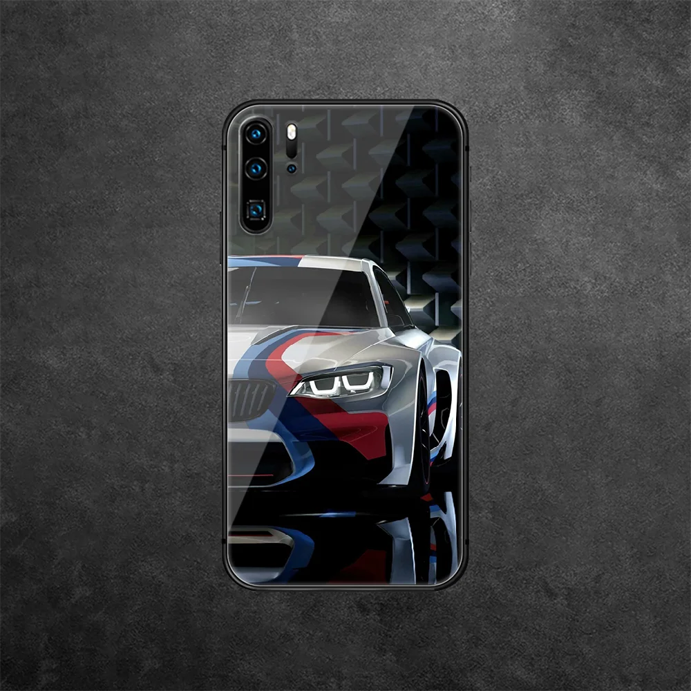

Mercedes AMGs Benz Car Tempered Glass Phone Case Cover For Huawei Honor Mate P 7 8 9 10 20 30 40 A X I Pro Lite Smart 2019 3D