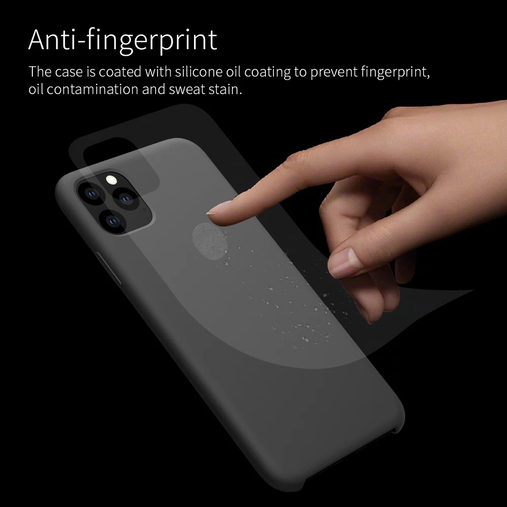 Для iPhone 11 XI 2019 защитный чехол Nillkin Flex Pure Тонкий мягкий жидкий силиконовый