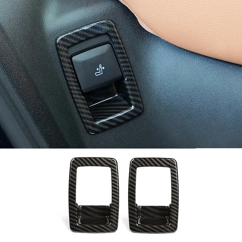

ABS Carbon Fiber For BMW X3 G01 2018 2019 Second Row Seat Adjustment Frame Trim