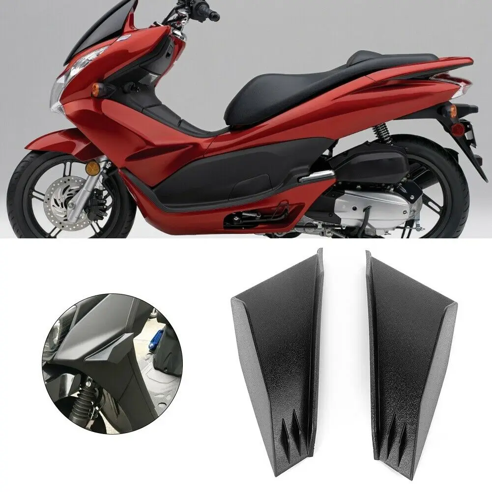 

Черный аэродинамический универсальный боковой спойлер для KAWASAKI Honda BMW