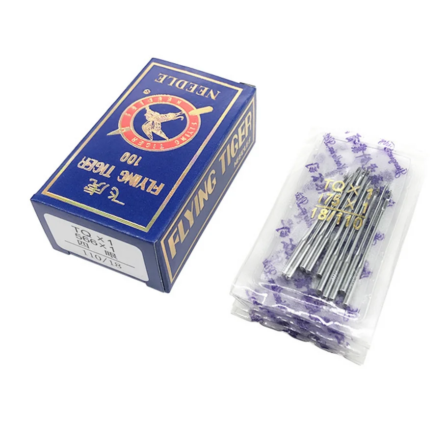 

1BAG FOR 500pcs YUK Flying Tiger Button Sewing Machine Needle TQ*7 Long Needle TQ*7 Button Sewing Machine Needle