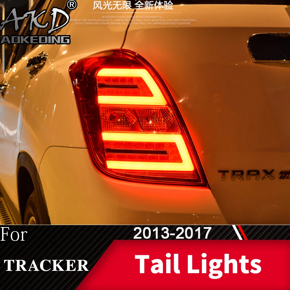 

Задняя фара для Chevrolet Trax 2013-2017, трекер светодиодный задние фары, противотуманные фары, дневные ходовые огни, DRL, тюнинг, автомобильные аксессу...