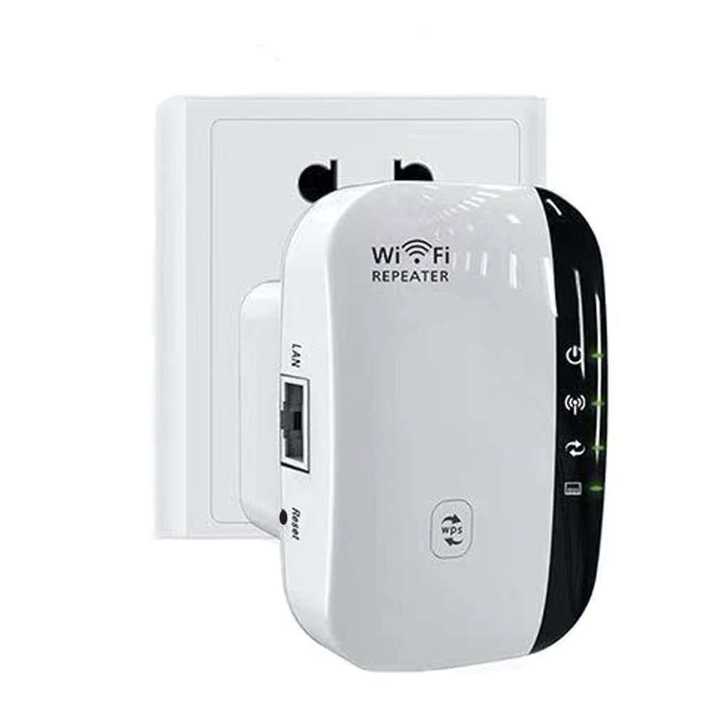 Беспроводной Wi fi репитер расширитель диапазона 300 Мбит/с усилитель сигнала 802.11N/B/G