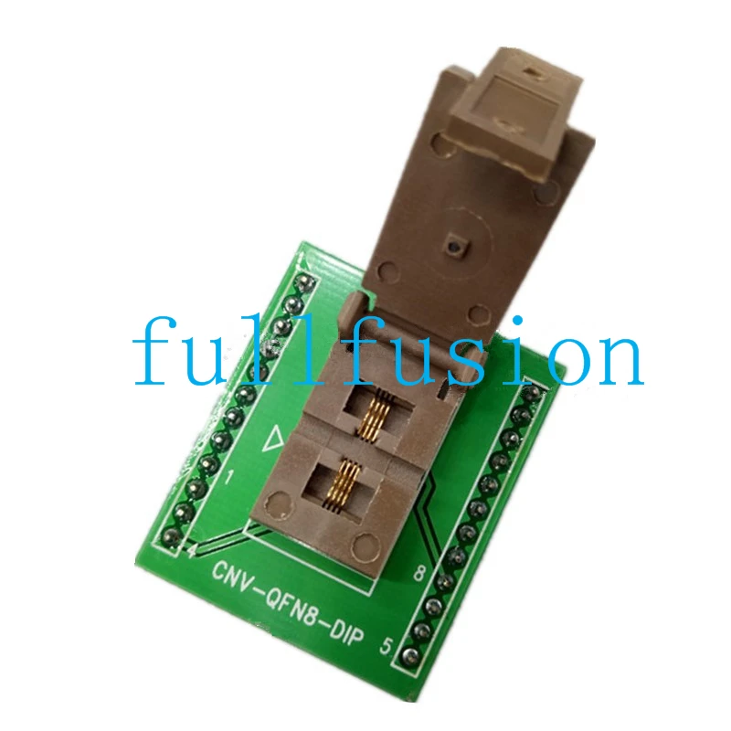 DFN8 0.5 2X3 программирования адаптер QFN8Pin 0 5 мм Шаг посылка Размеры 2x3 гореть в