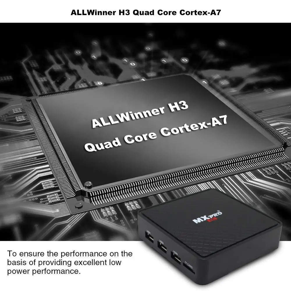 Vmade Смарт Мини ТВ приставка Android 7,0 OS Octa Core H.265/HEVC 4k Allwinner H3 четырехъядерный 1 г/8 г поддержка 1,0 ГГц Wifi приставка