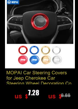 MOPAI гоночные грили для Jeep Grand Cherokee- Автомобильная передняя вставка сотовая сетка решетка декоративная крышка автомобильные аксессуары