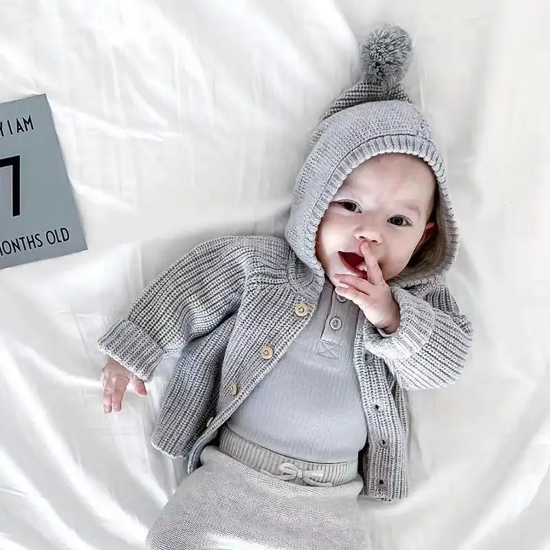 

Tinypeople hot Christmas Baby coat boys Cotton Hooded clothing Winter girls outfits Infant clothes toddler Thicken lovely jacket