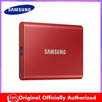 original t7 samsung portable ssd 1tb 2tb 500gb type c usb 3 2 gen2 external solid state drives compatible for laptop