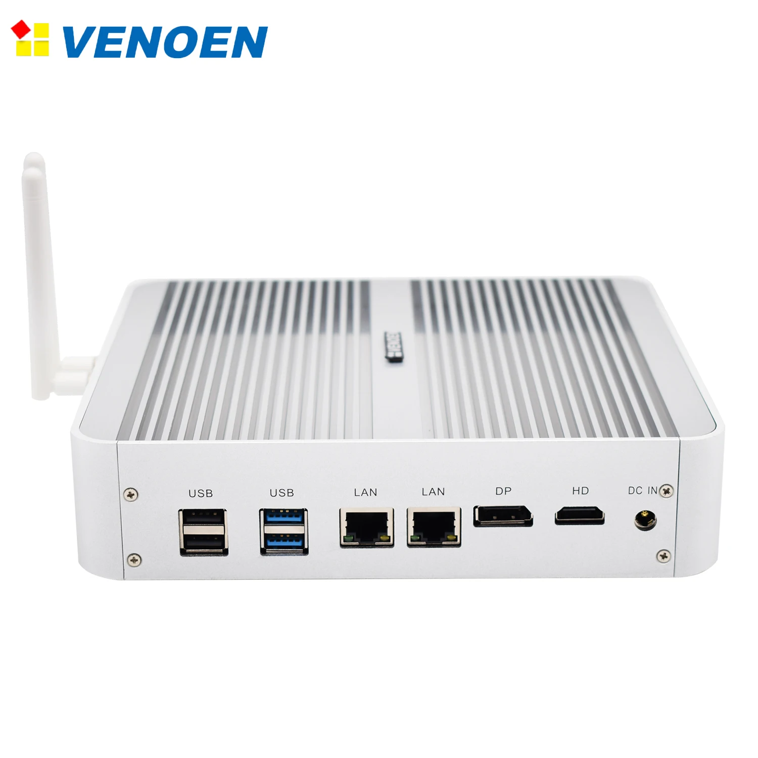 Barebone Настольный компьютер Intel Core i5 7260u ubuntu мини ПК 2 * lan dual HD Iris Plus graphics 640 M.2 2DDR4 32 Гб SD