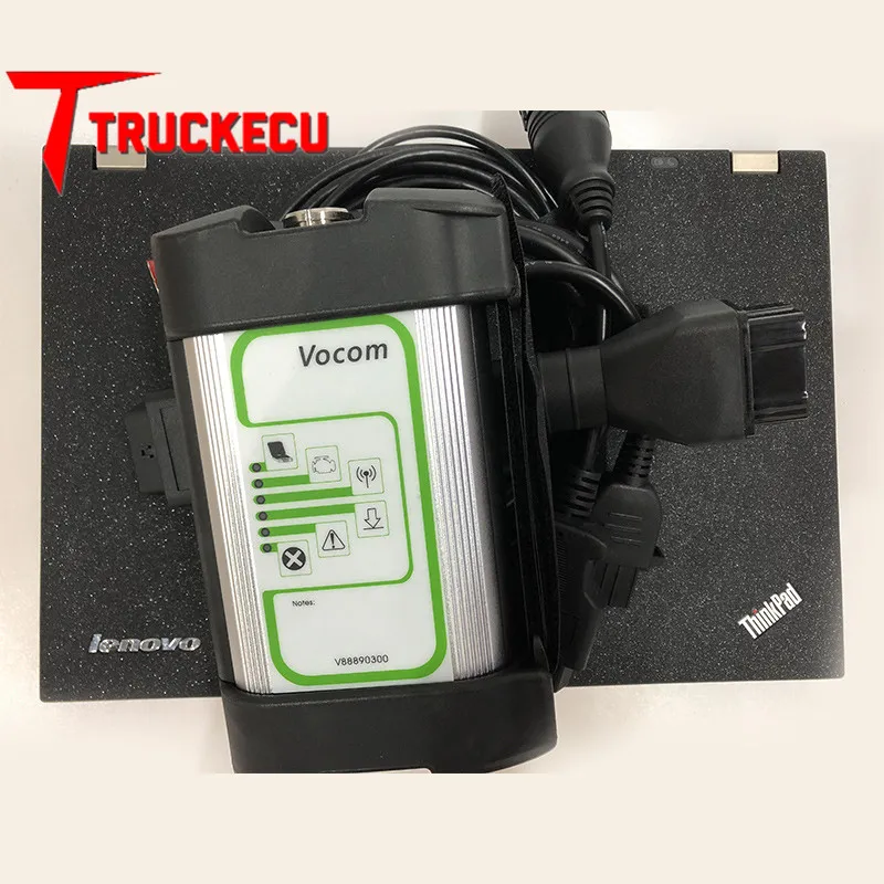 Vocom 88890300+ 2,7 ptt dev2 FH& FM Грузовик Экскаватор диагностический инструмент+ T420 ноутбук vcads 88890300
