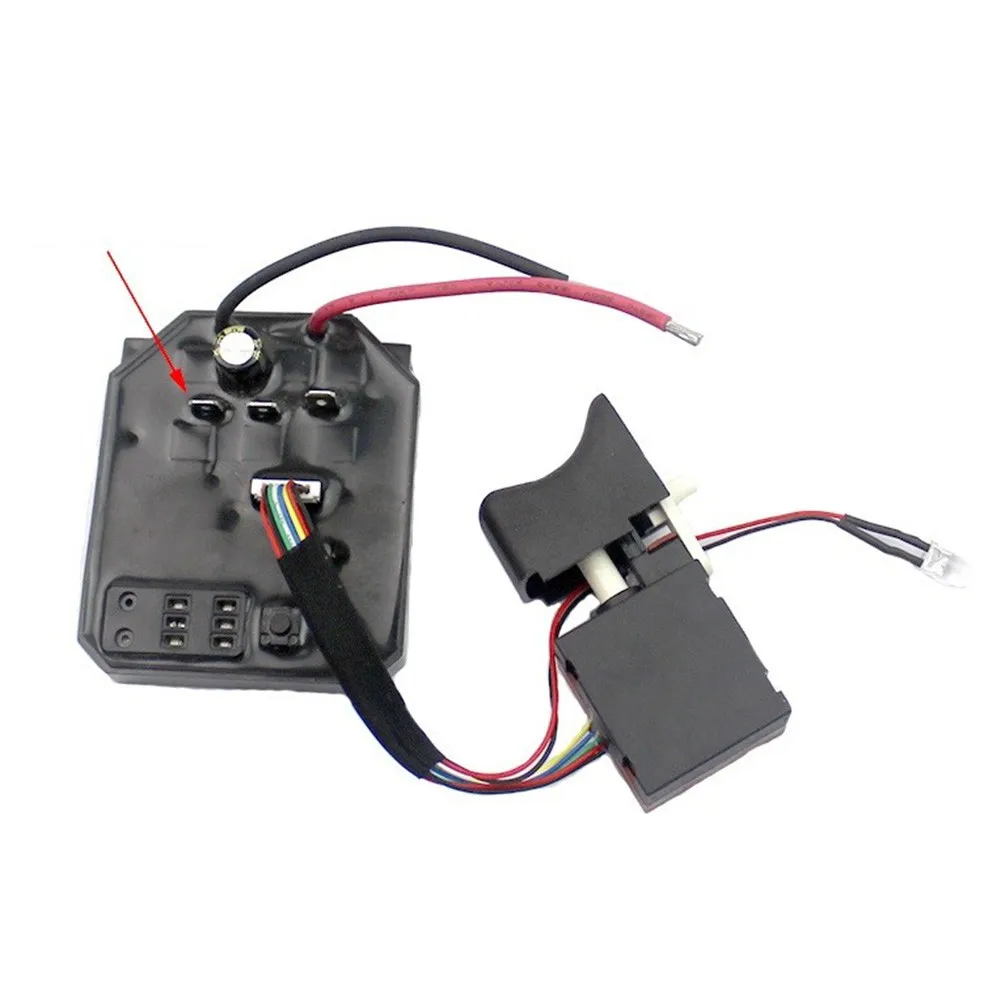 Motor Control Board Switch Suitable For Dayi 2106/161/169 Brushless Electric Wrench Drive Board Controller Board Angle Grinder