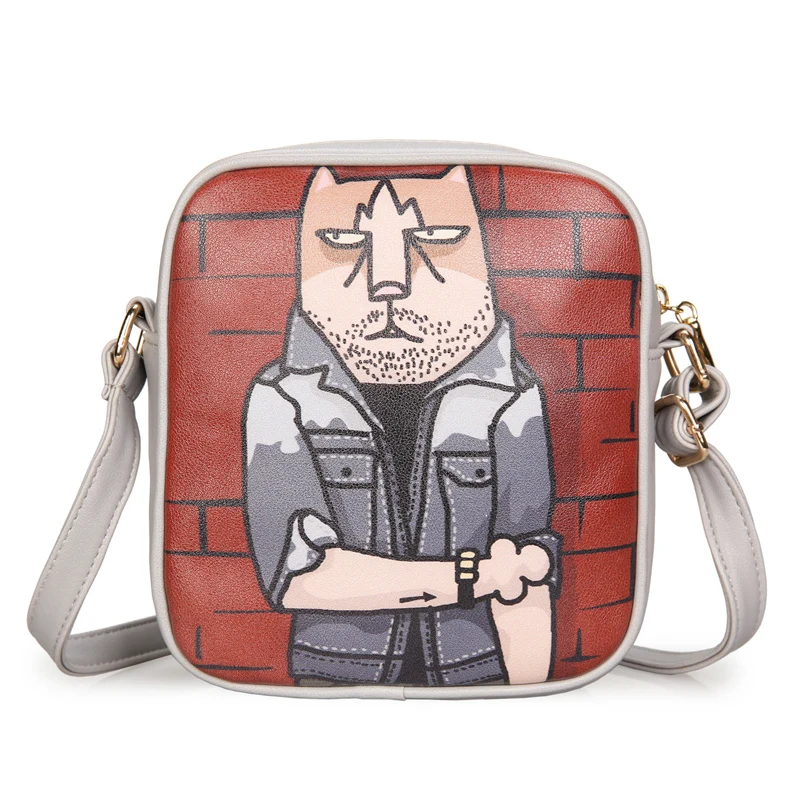 Сумка для мобильного телефона с мультяшным рисунком сумка через плечо