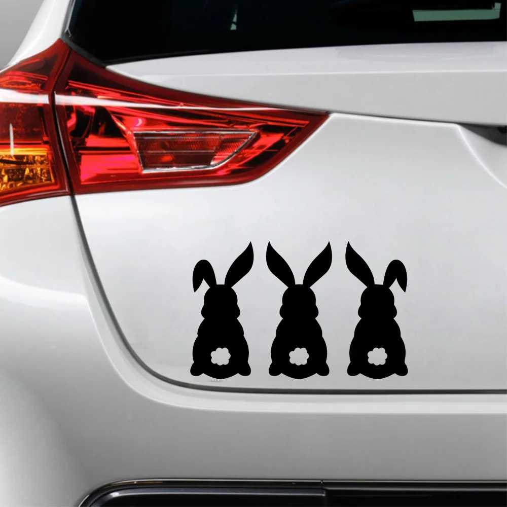 

Colorful Rabbit Auto Stickers On The Car Car Both Body Stickers Decal Car Wrap Vinyl Film Automobiles Products Car Accessories