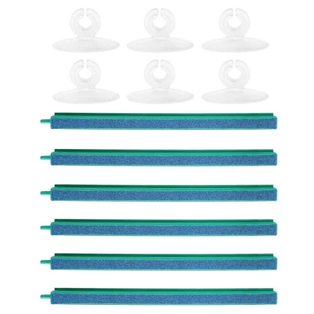 

1 Set/12PCS Fish Tank Diffuser with Sucker 4 inch Oxygen Bubble Stone Supply