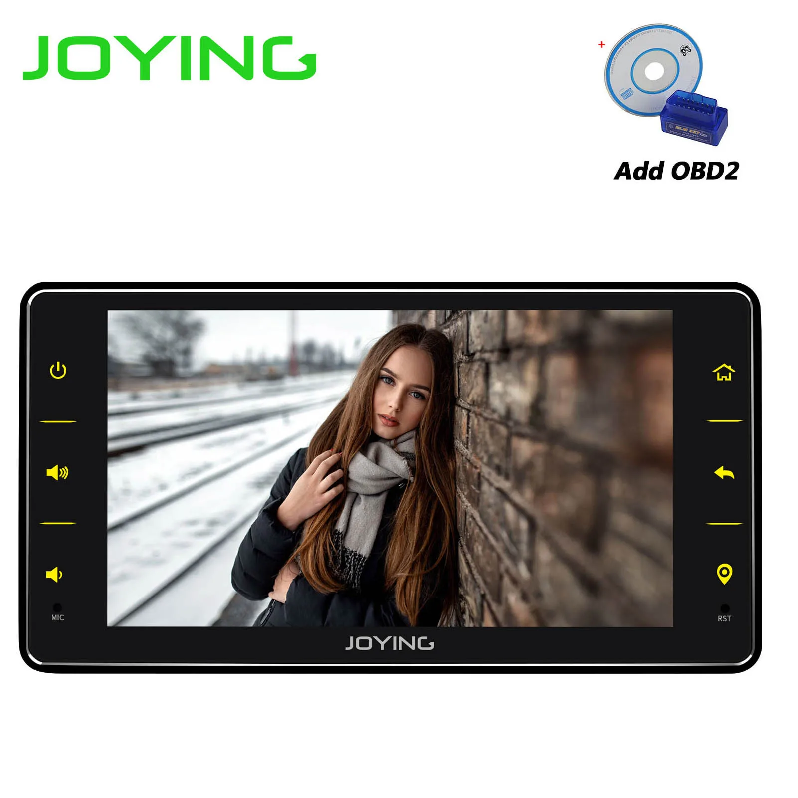 Add OBD 4G+ 64G Универсальный 6," 1 Din Авторадио автомобильный стерео сенсорный экран автомобильный аудио радио gps FM приемник Carplay Bluetooth DSP 4G модем BT - Цвет: Add OBD