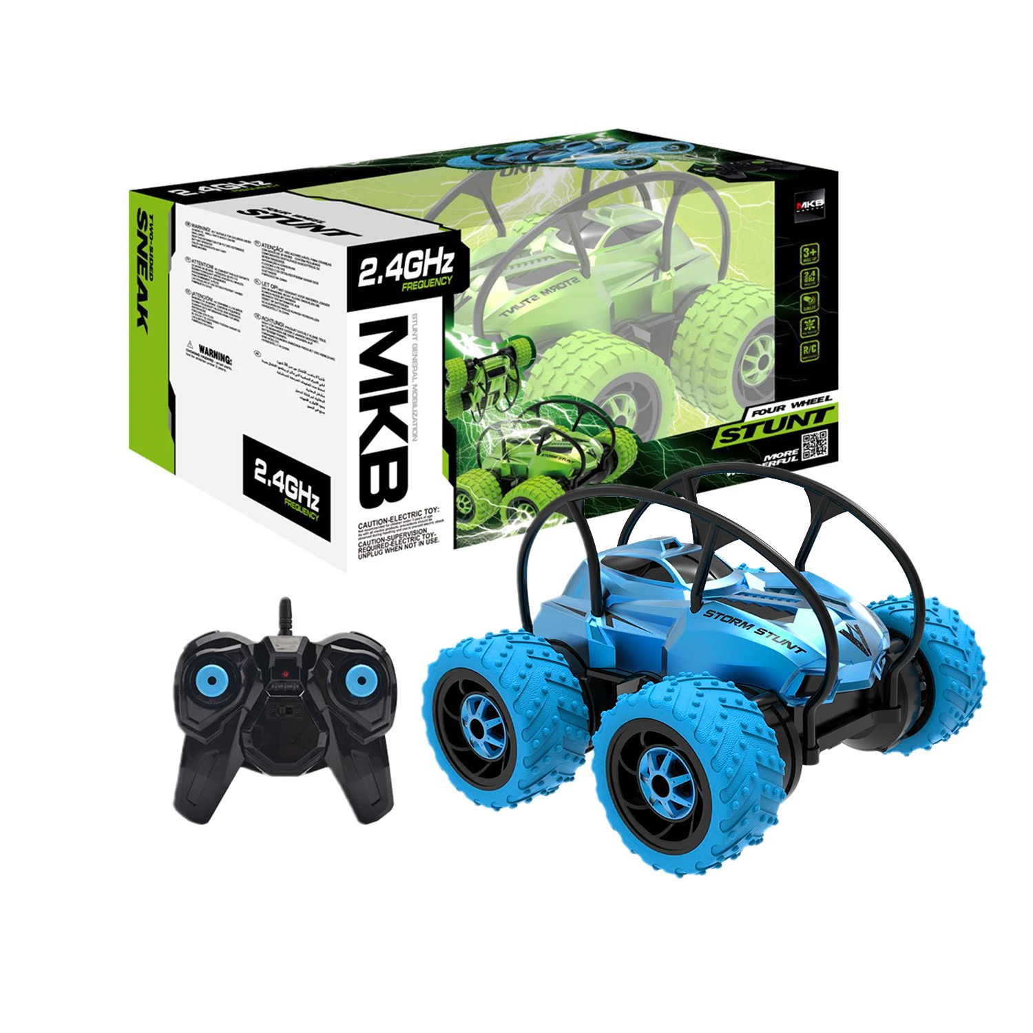 

Вращающийся на 360 градусов четырехколесный трюковый автомобиль с гусеничной машинкой, высокоскоростной Радиоуправляемый Дрифт-автомобиль...