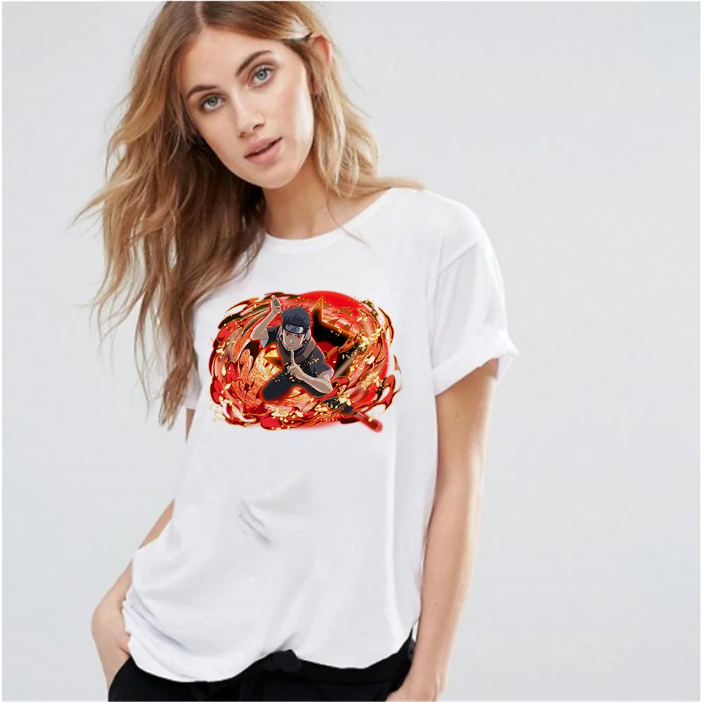 

Shuukaku KazeKage Gaara Print Naruto Women Summer Tshirt Harajuku Oversized Tee Tops Short Sleeve T-shirts Female Dropship