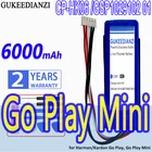 Телефон с большой емкостью аккумулятор GUKEEDIANZI GSP1029102 01 6000 мАч для HarmanKardon Go Play, Go Play Mini GoPlay, GoPlay Mini