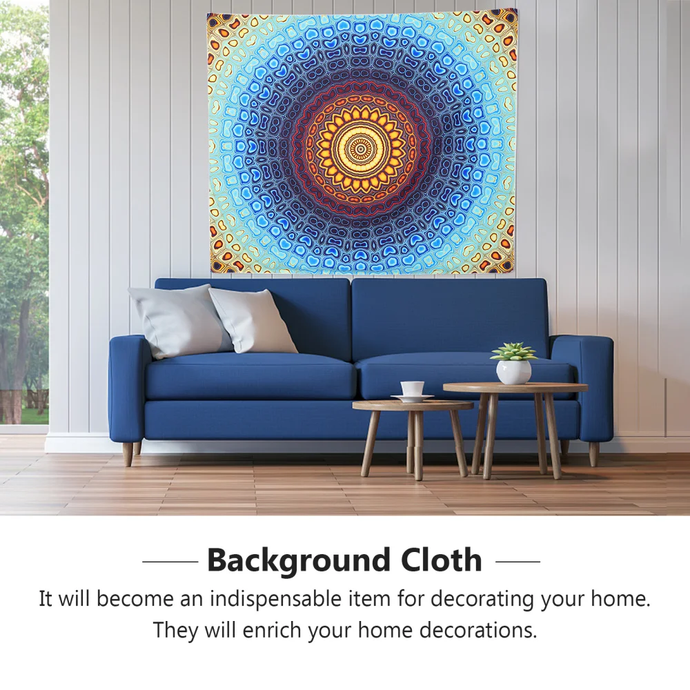 

1Pc Creative Mandala Tapestry Hanging Cloth Decoration Wall Tapestry Decor