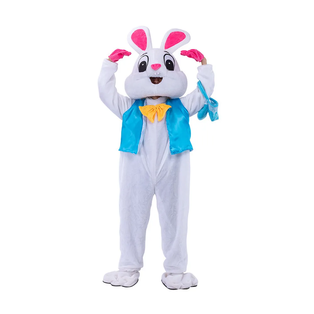 Пасхальный костюм кролика персонажа талисман рекламная акция карнавальные