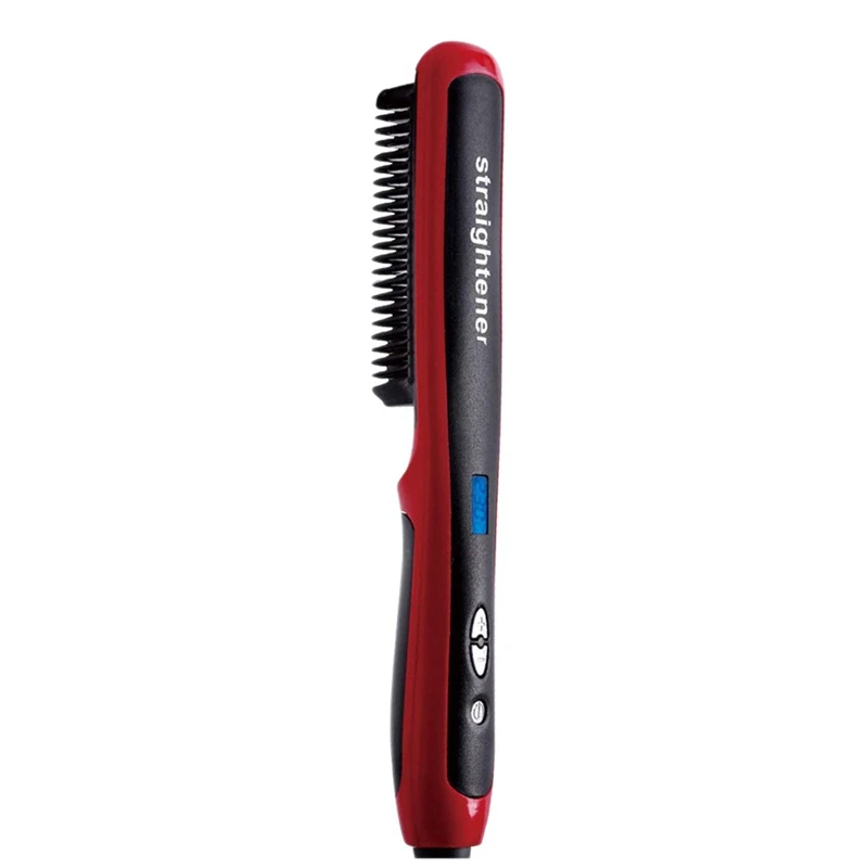 

Men Beard Straightener Curling Iron Ionic Straightener Comb Curling And Straightening Of Hair With Fast Heat