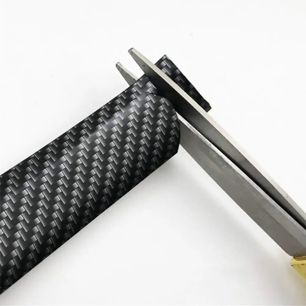 Наклейки для автомобиля 5D углеродное волокно резиновый Стайлинг порога