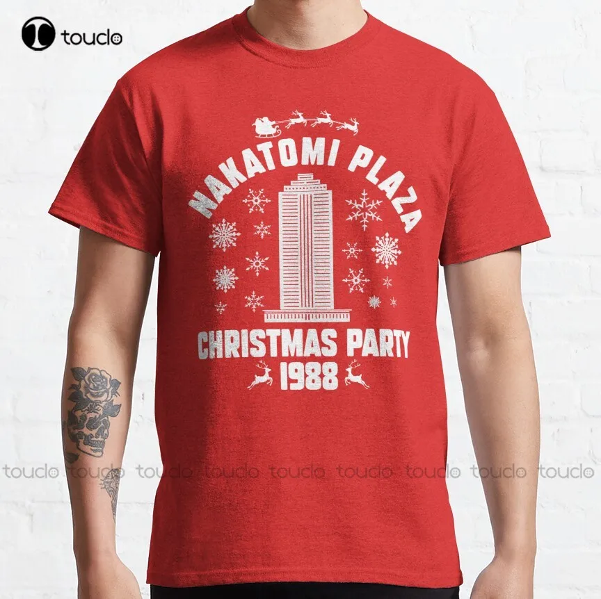 

Nakatomi Plaza Die Hard Funny Christmas John Mcclane Yippee Ki Yay Classic T-Shirt Birthday Girl Shirt Custom Aldult Teen Unisex