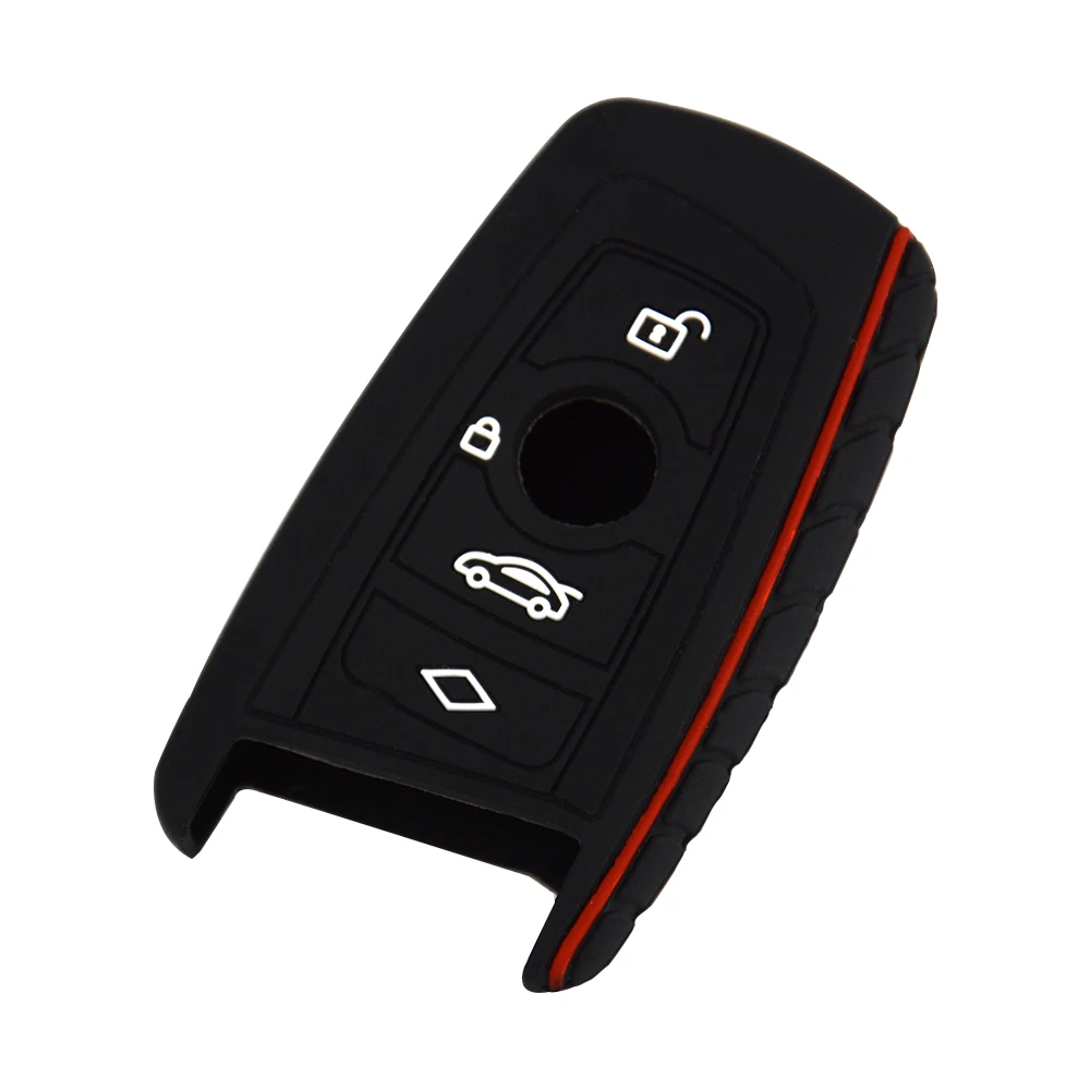 OkeyTech 3/4 кнопочный силиконовый чехол для ключа BMW 1 2 3 5 7 серии F10 F20 F30 335 328 535 650