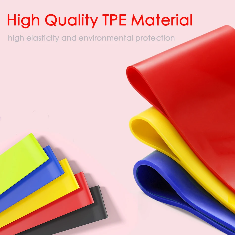 Тренажерные резинки для фитнеса и йоги Hot Sell Gym Fitness Resistance Bands для растяжки, подтягиваний и кроссфита.