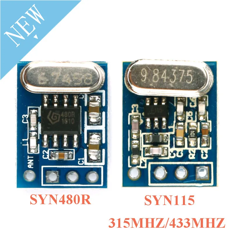 Беспроводной модуль приемника передатчика SYN115 SYN480R 315 МГц 433 ASK/OOK плата для