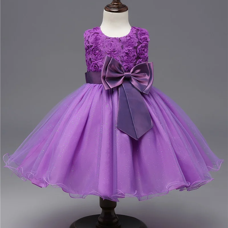 Платье для девочек с цветочным принтом на Возраст 3-12 лет | Детская одежда и обувь