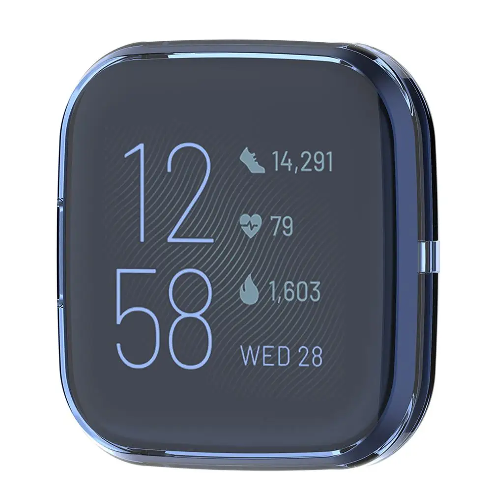 Ультратонкий защитный чехол для Fitbit Versa 2 Силиконовый ТПУ на запястье сменный