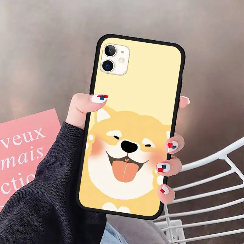 

Cute Shiba Inu Corgi lovely dog animal Phone Case for iPhone 11 12 pro XS MAX 8 7 6 6S Plus X 5S SE 2020 XR