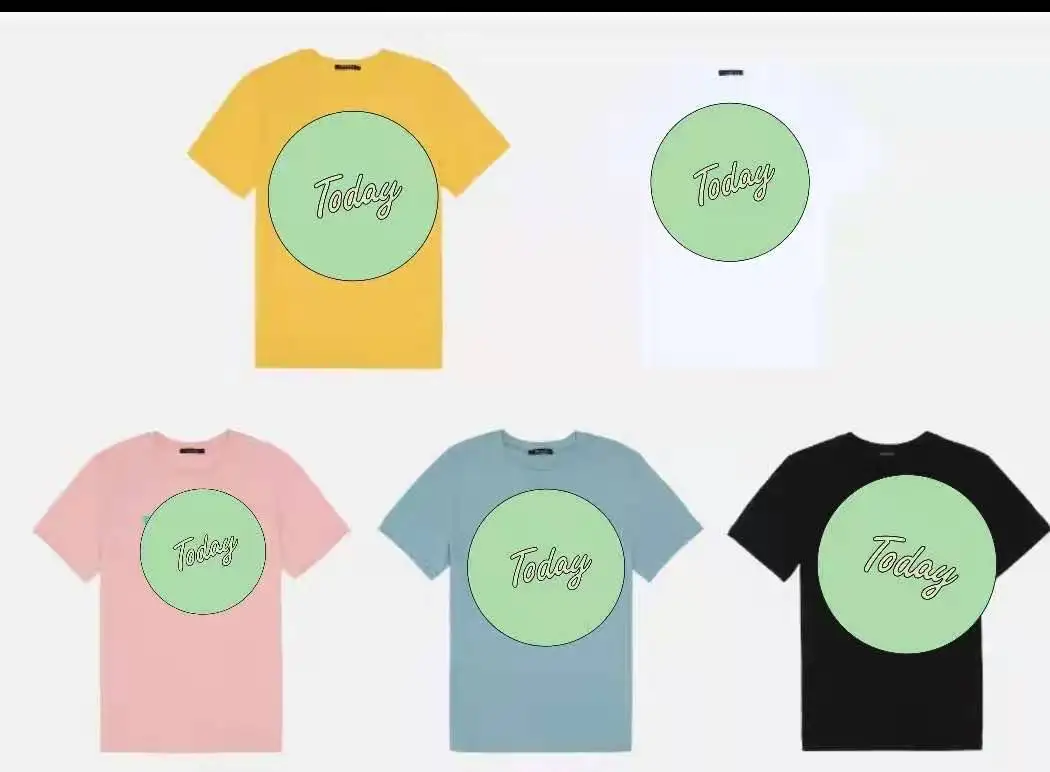 

2021 new men's and women's T-shirt triangle