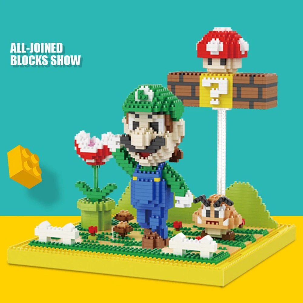 2497 шт. детский конструктор Super Mario Bros | Игрушки и хобби