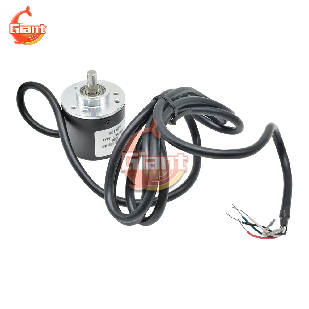 Новый энкодер 600 P/R инкрементный оптический поворотный импульсов/R 360 AB 2 фазы 6 мм