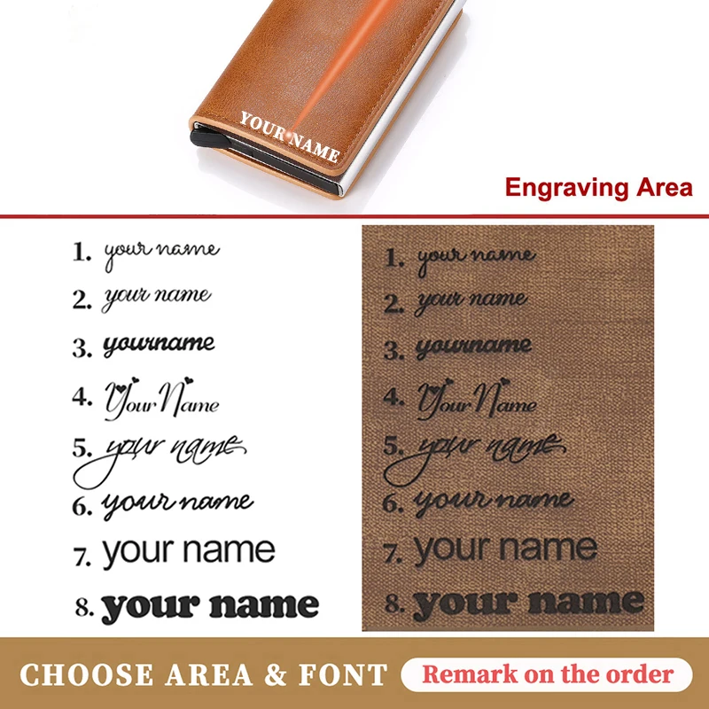 Mini Purse Magic Purse Money Bag Male Thin Slim Trifold Wallet  Engraved Name Leather Men Wallets Card Holder Customize