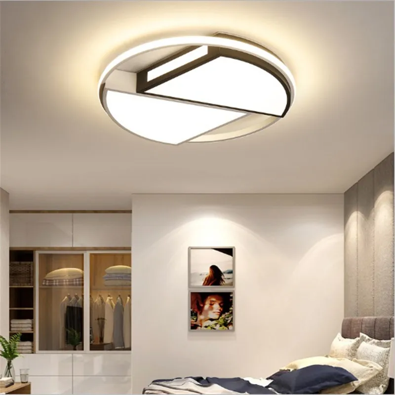 

Nordic lamp post modern minimalist living room lamp round led super bright hall ceiling lamp creative bedroom lamp
