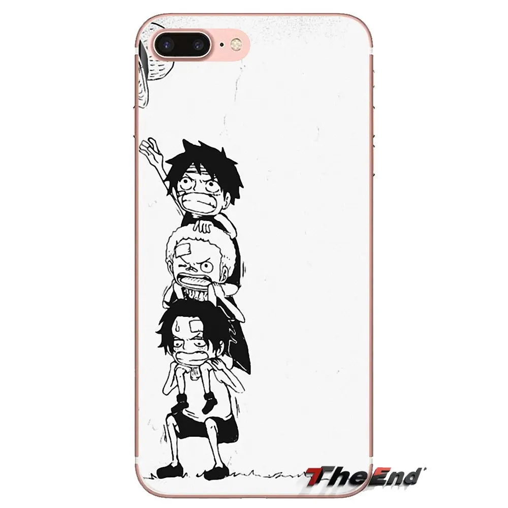 Luffy D Monkey One Piece For iPhone XS Max XR X 4 4S 5 5S 5C SE 6 6S 7 8 Plus Samsung Galaxy J1 J3 J5 J7 A3 A5 Soft Housing Case |