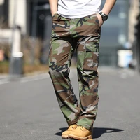 mege camouflage summer tactical cargo pants military wide leg work clothing casual streetwear quick dry outdoor combat trousers