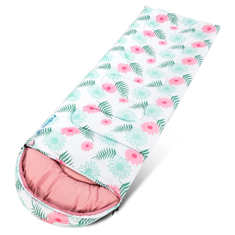 

BSWOLF Camping Sleeping Bag Lightweight Waterproof 4 Seasons Envelope Backpacking Sleeping Bag with Compression Bag for Adults
