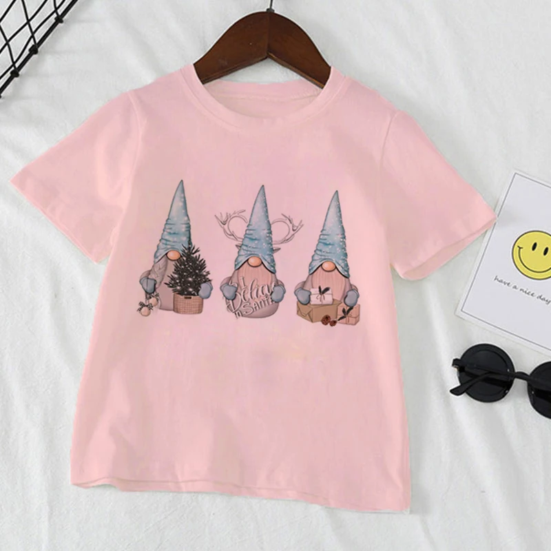 

Easter Latest Cute Toddler Short Sleeve Cartoon Anime Print Pattern Girls Clothes Casual Funny Clothing Printing Round Neck