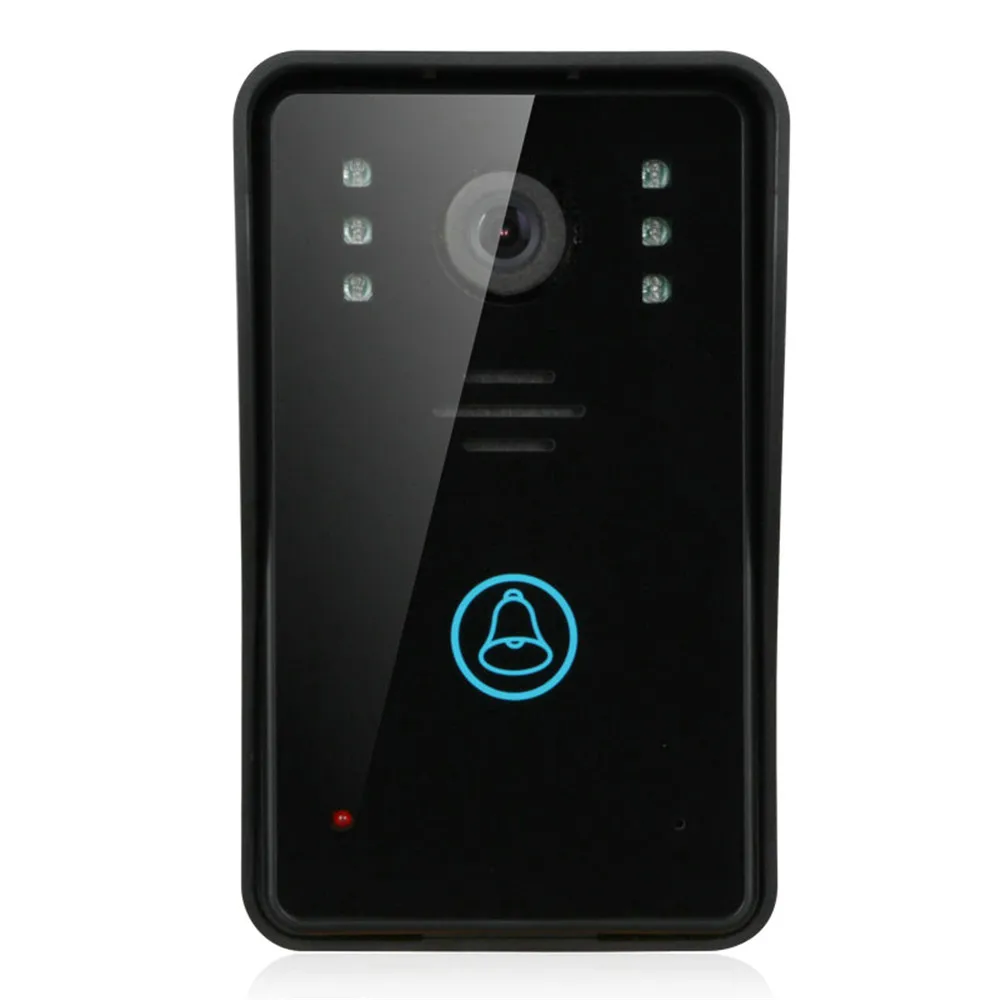 home 2 4ghz wireless 7touch key screen video door phone intercom access control system doorbell built in battery night vision free global shipping