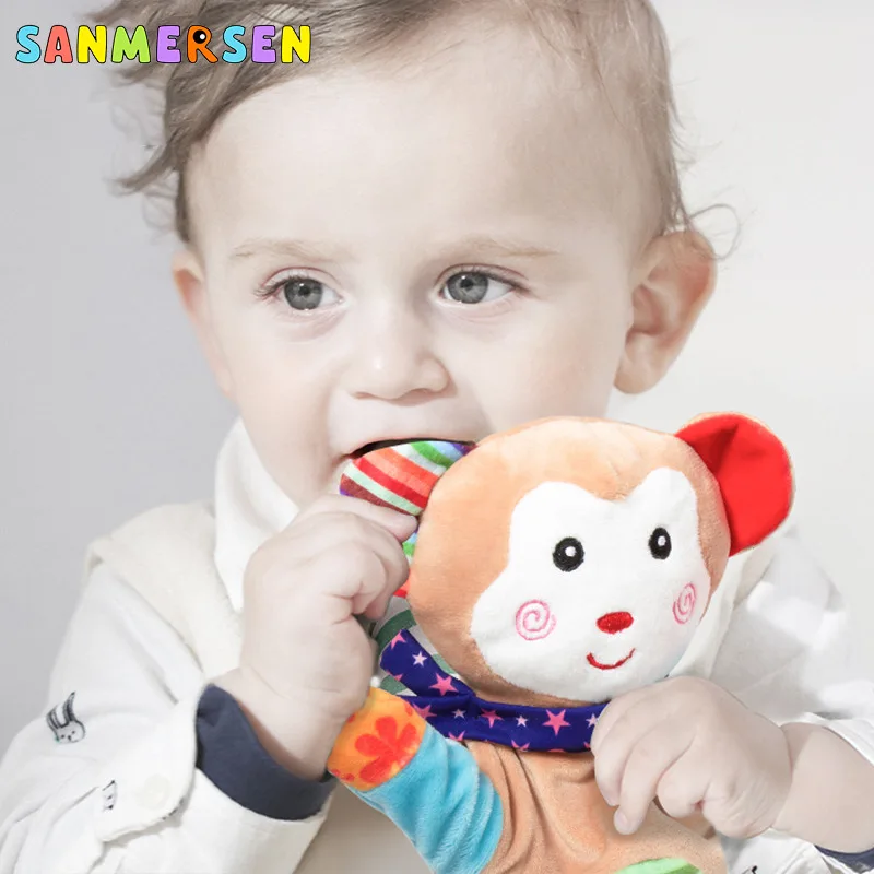 26 см животное плюшевая ручная марионетка куклы перчатки игрушки милый плюшевый