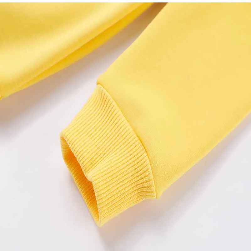 Зимний плотный комплект для девочек Повседневные детские костюмы мультяшная