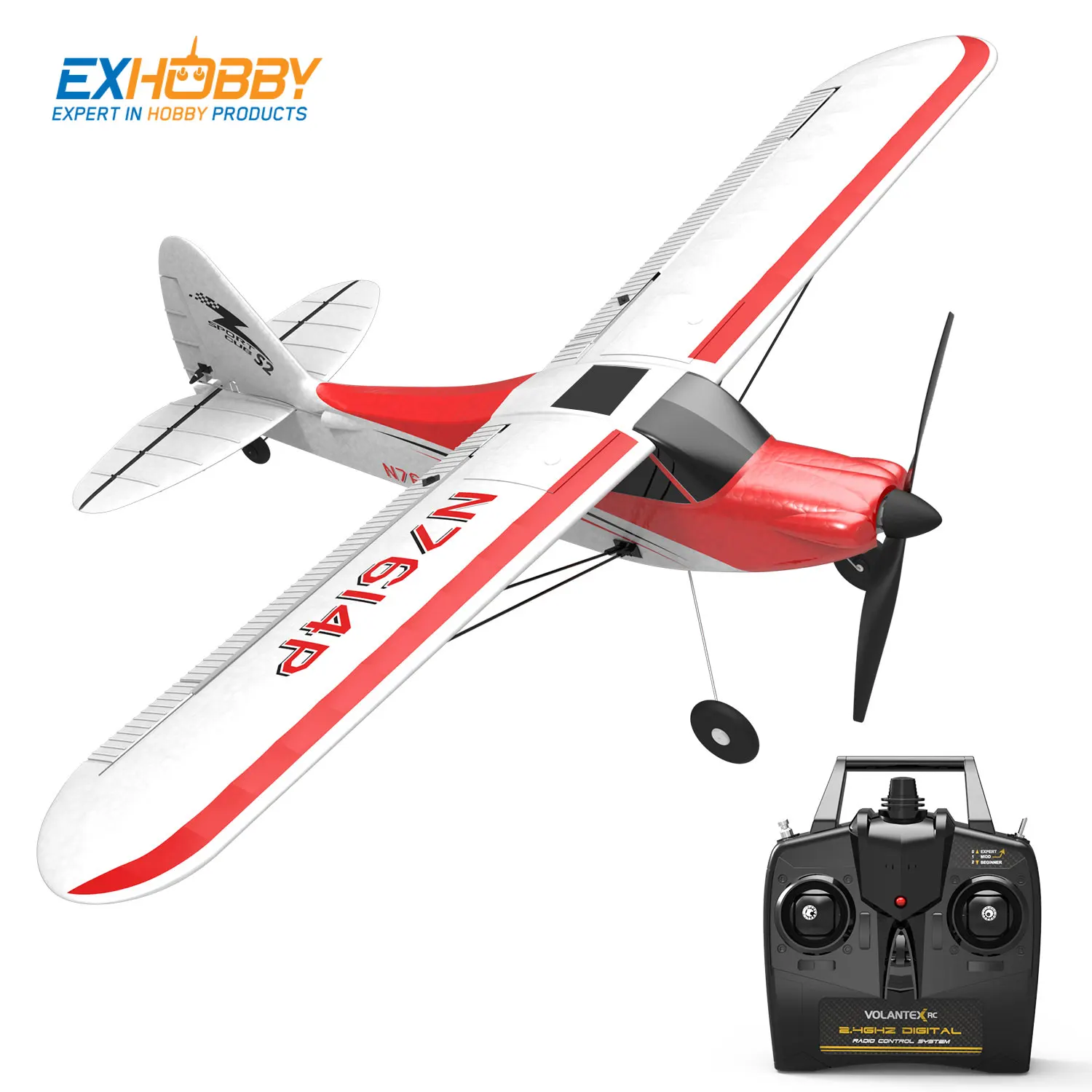 

Volantex 761-4 Sport Cub 500 Wingspan Радиоуправляемый планер с 6-осевой гироскопической системой и одной кнопкой аэробический тренажер для начинающих RTF