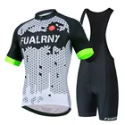 Новые профессиональные комплекты для велоспорта Fualrny, белый летний комплект для велоспорта из Джерси, трикотажные изделия для дорожного велосипеда, одежда для горного велосипеда, тонкая одежда для велоспорта