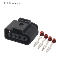 5102050 sets 4 pin 3 5mm series black plug for audi vw skoda vag automotive coil extension adapter electrical wire connector