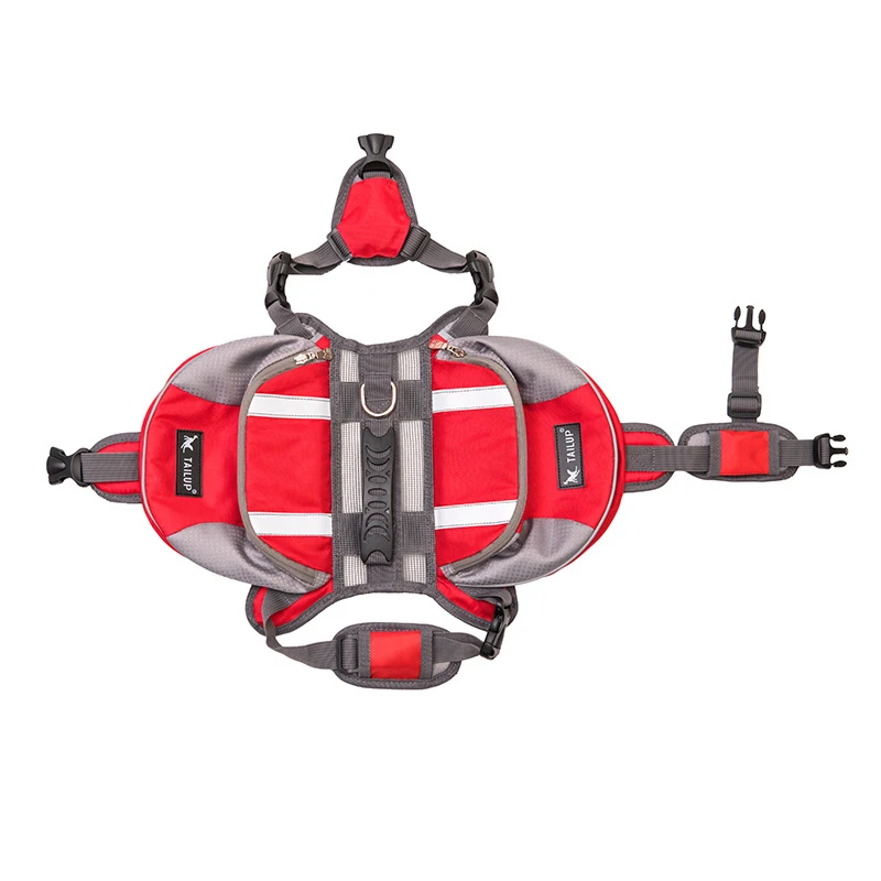 Шлейка-рюкзак для собак жилетка домашних питомцев аксессуар прогулок с щенками |