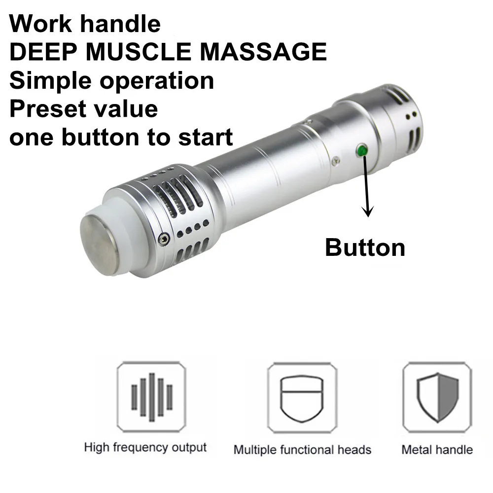 

Shockwave Therapy Machine for Pain Treatment Erectile Dysfunction/ED Muscle Relax Body Massager Health Care Device